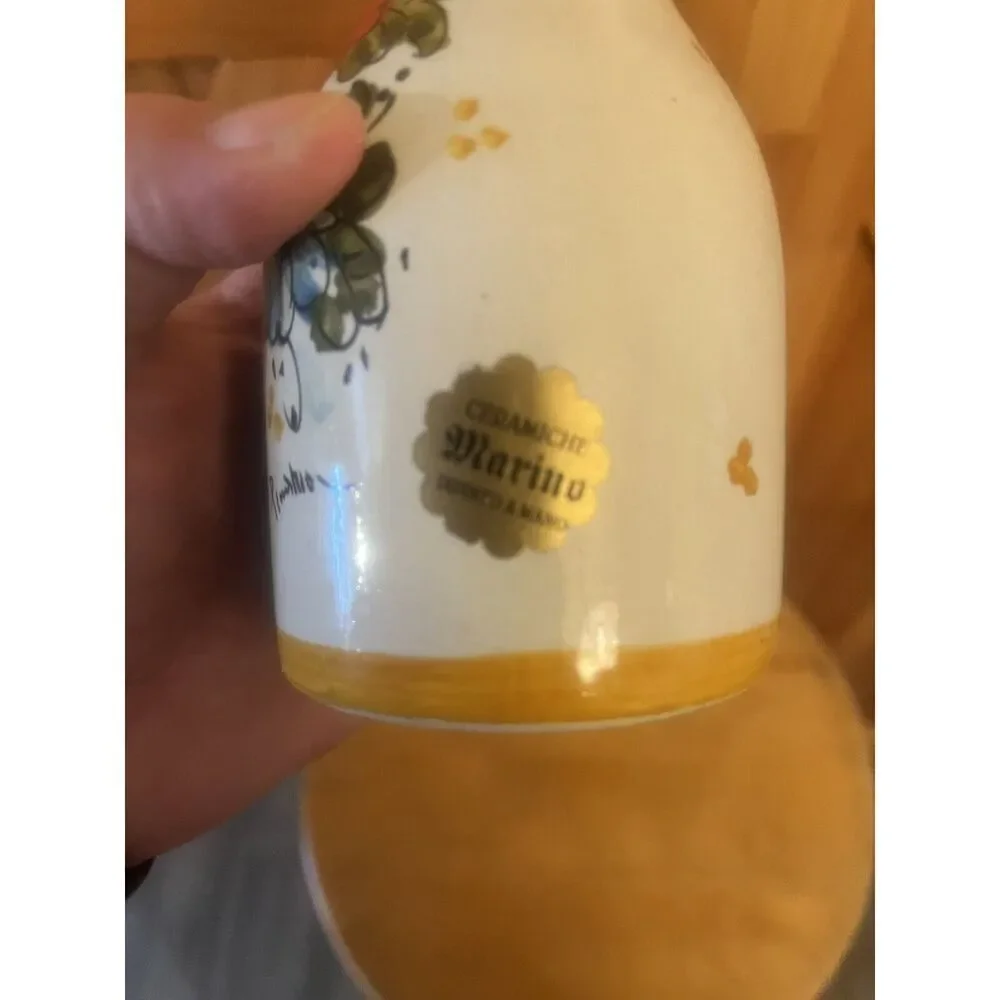 FIRENZE Vintage, Hand-Painted Vase, Crafted in Italy (6081)